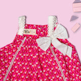 Pink romper for Baby Girls