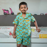 Scooter Pajama Set for Boys