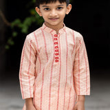 Peach Kurta for Boys