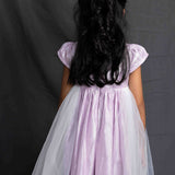 Lilac Shimmer Party Frock for Gurks