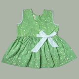 Green Scallop Top for Girls