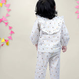 Toucan & Flower Baby Girl Loungewear Set