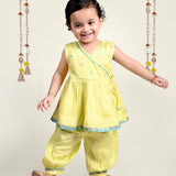 Lime Green Kurta Salwar Set